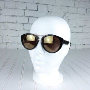 Joe's Jeans Cat Eye Sunglasses Black Rose Gold